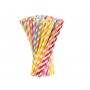 Cañas de papel colores 250 unidades